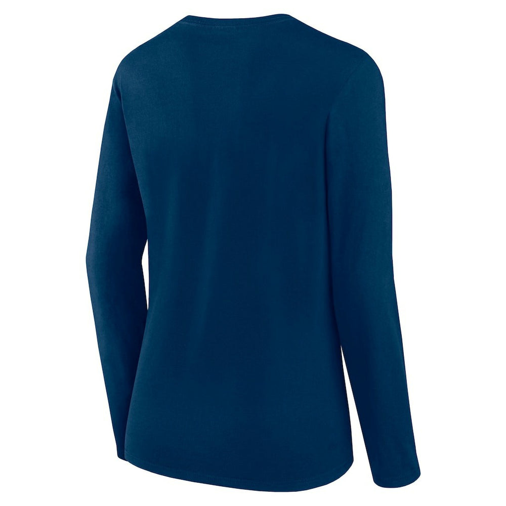 Chicago Bears  Logo Athletic Women's Grip Long Sleeve T-Shirt