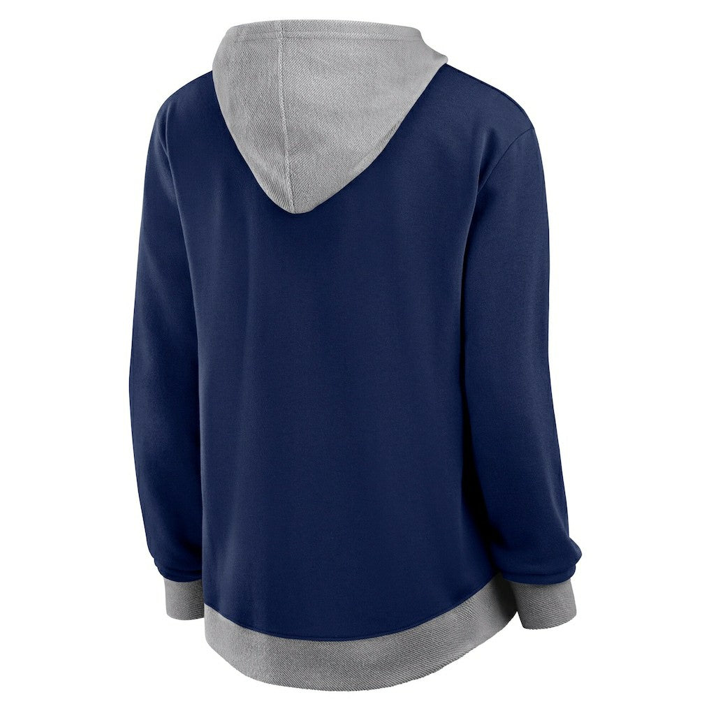 Dallas Cowboys  Logo Athletic Women's Hit It French Terry Full-Zip Hoodie