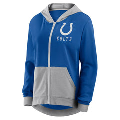Indianapolis Colts  Logo Athletic Women's Hit It French Terry Full-Zip Hoodie
