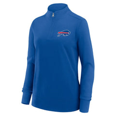 Buffalo Bills  Logo Athletic Women's Velocity Quarter-Zip Jacket