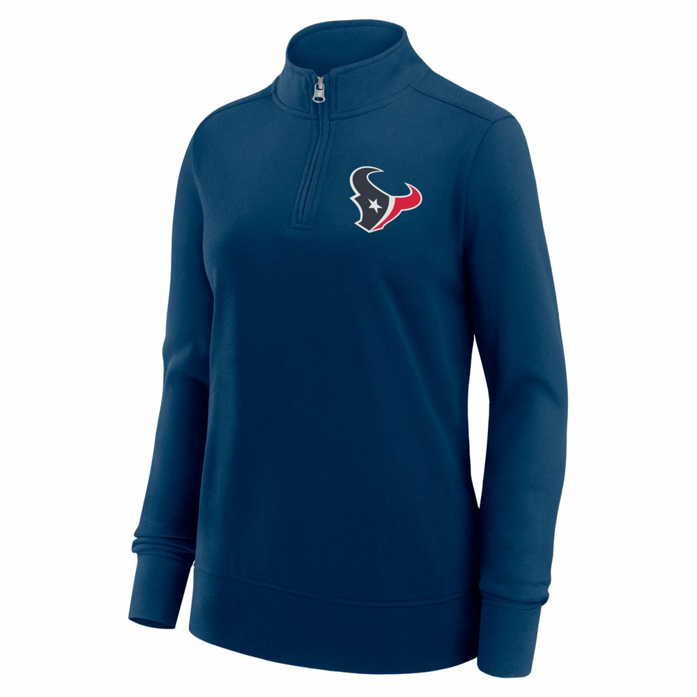 Houston Texans  Logo Athletic Women's Velocity Quarter-Zip Jacket