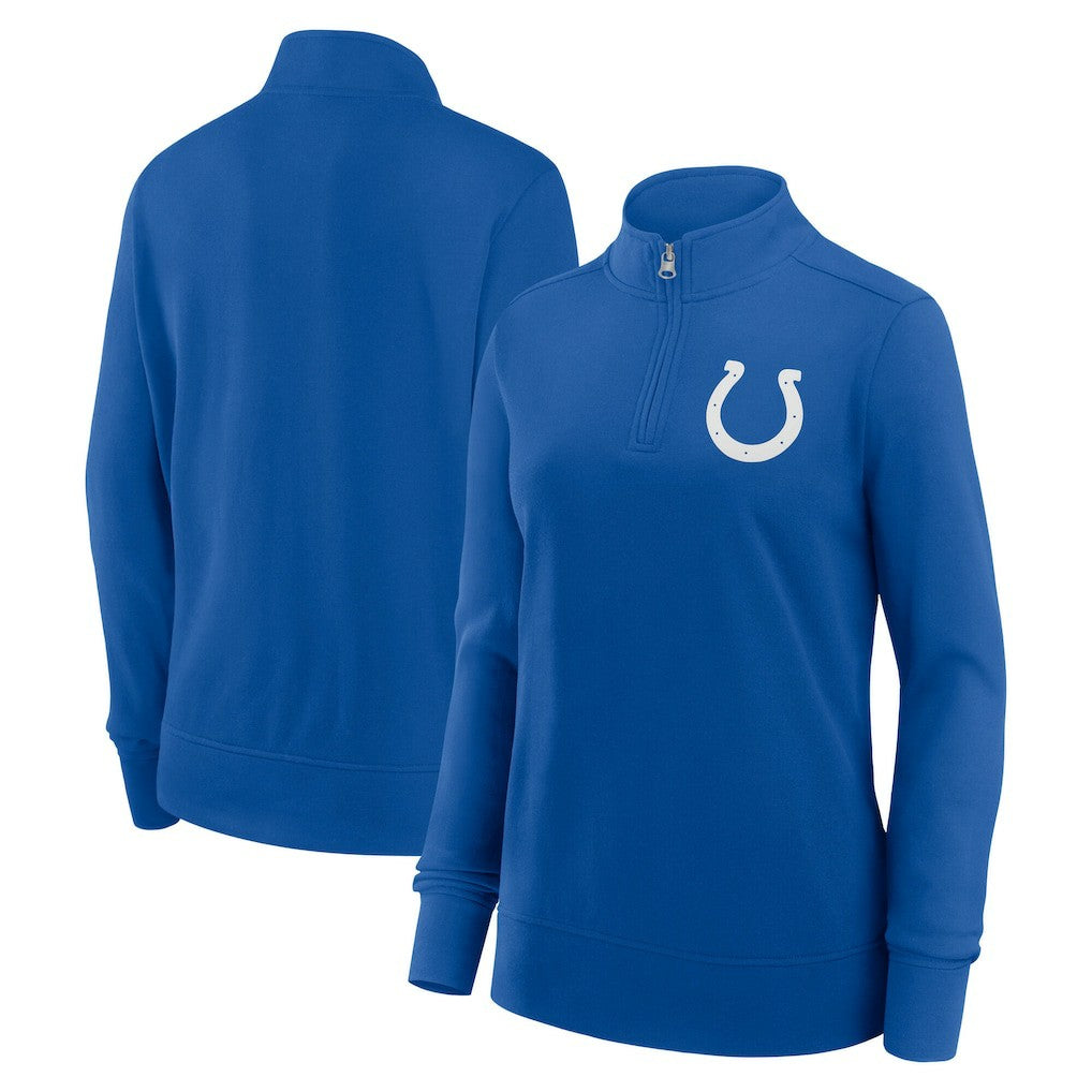 Indianapolis Colts  Logo Athletic Women's Velocity Quarter-Zip Jacket