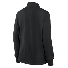 New Orleans Saints  Logo Athletic Women's Velocity Quarter-Zip Jacket