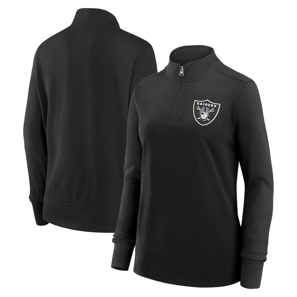 Las Vegas Raiders  Logo Athletic Women's Velocity Quarter-Zip Jacket