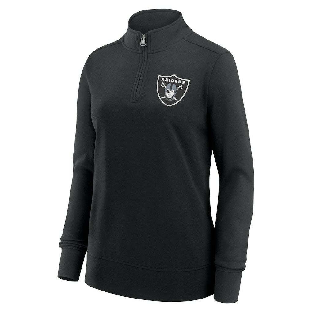 Las Vegas Raiders  Logo Athletic Women's Velocity Quarter-Zip Jacket