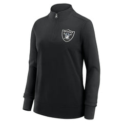Las Vegas Raiders  Logo Athletic Women's Velocity Quarter-Zip Jacket