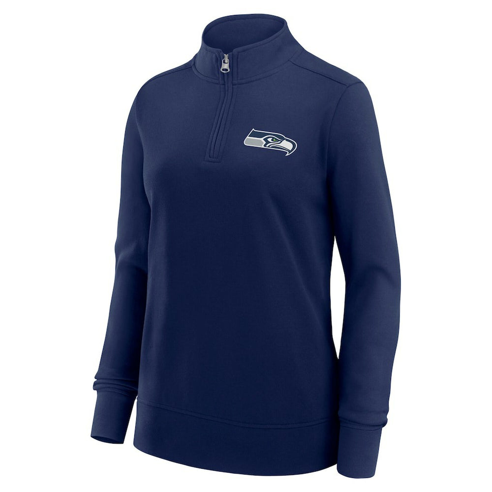 Seattle Seahawks  Logo Athletic Women's Velocity Quarter-Zip Jacket