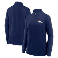 Denver Broncos  Logo Athletic Women's Velocity Quarter-Zip Jacket