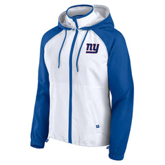 New York Giants Fanatics Women's Full-Zip Anorak Hoodie Jacket