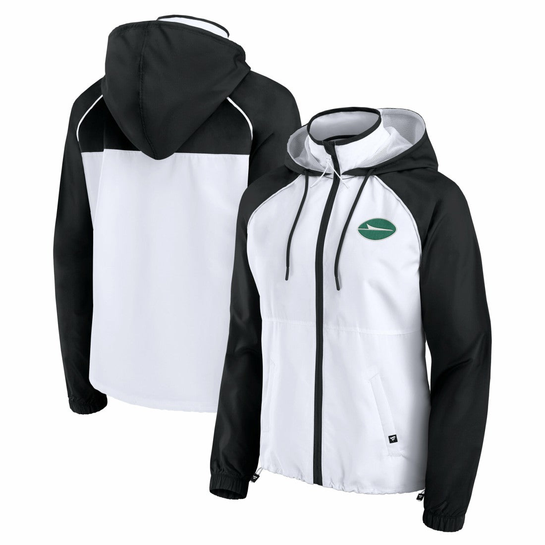 New York Jets Fanatics Women's Full-Zip Anorak Hoodie Jacket