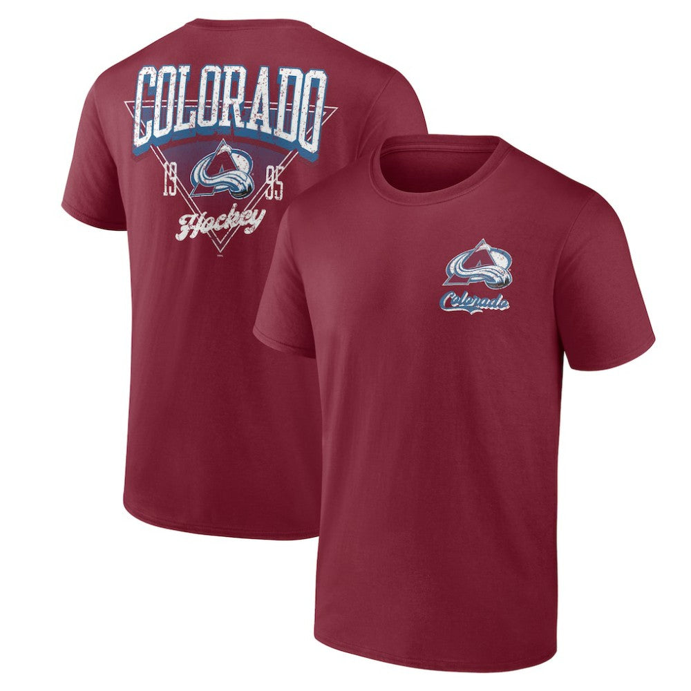 Colorado Avalanche Logo Athletic Never Over T-Shirt Online