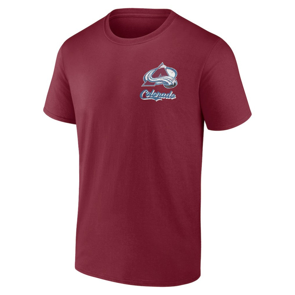 Colorado Avalanche Logo Athletic Never Over T-Shirt Online