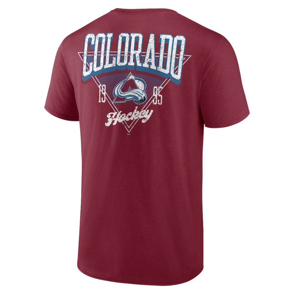 Colorado Avalanche Logo Athletic Never Over T-Shirt Online