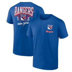 New York Rangers Logo Athletic Never Over T-Shirt Discount