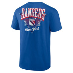 New York Rangers Logo Athletic Never Over T-Shirt Discount