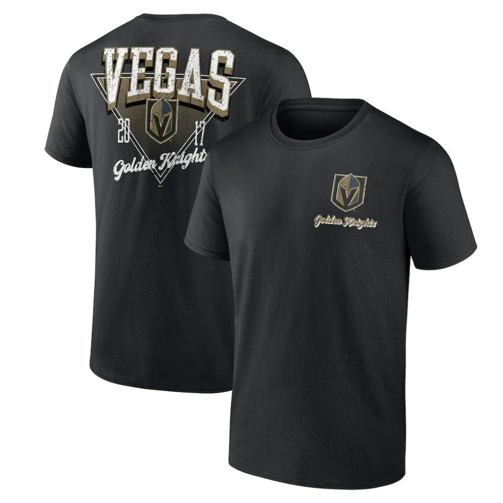 Vegas Golden Knights Logo Athletic Never Over T-Shirt Outlet