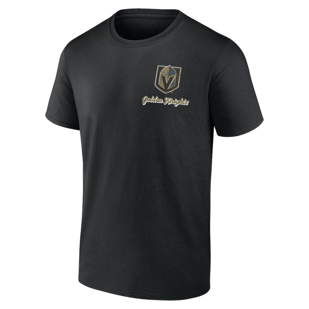 Vegas Golden Knights Logo Athletic Never Over T-Shirt Outlet