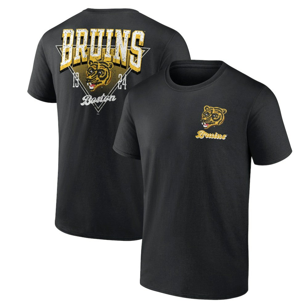Boston Bruins Logo Athletic Never Over T-Shirt On Sale