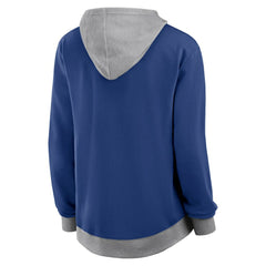 Toronto Maple Leafs Logo Athletic Women's Hit It French Terry Full-Zip Hoodie On Sale