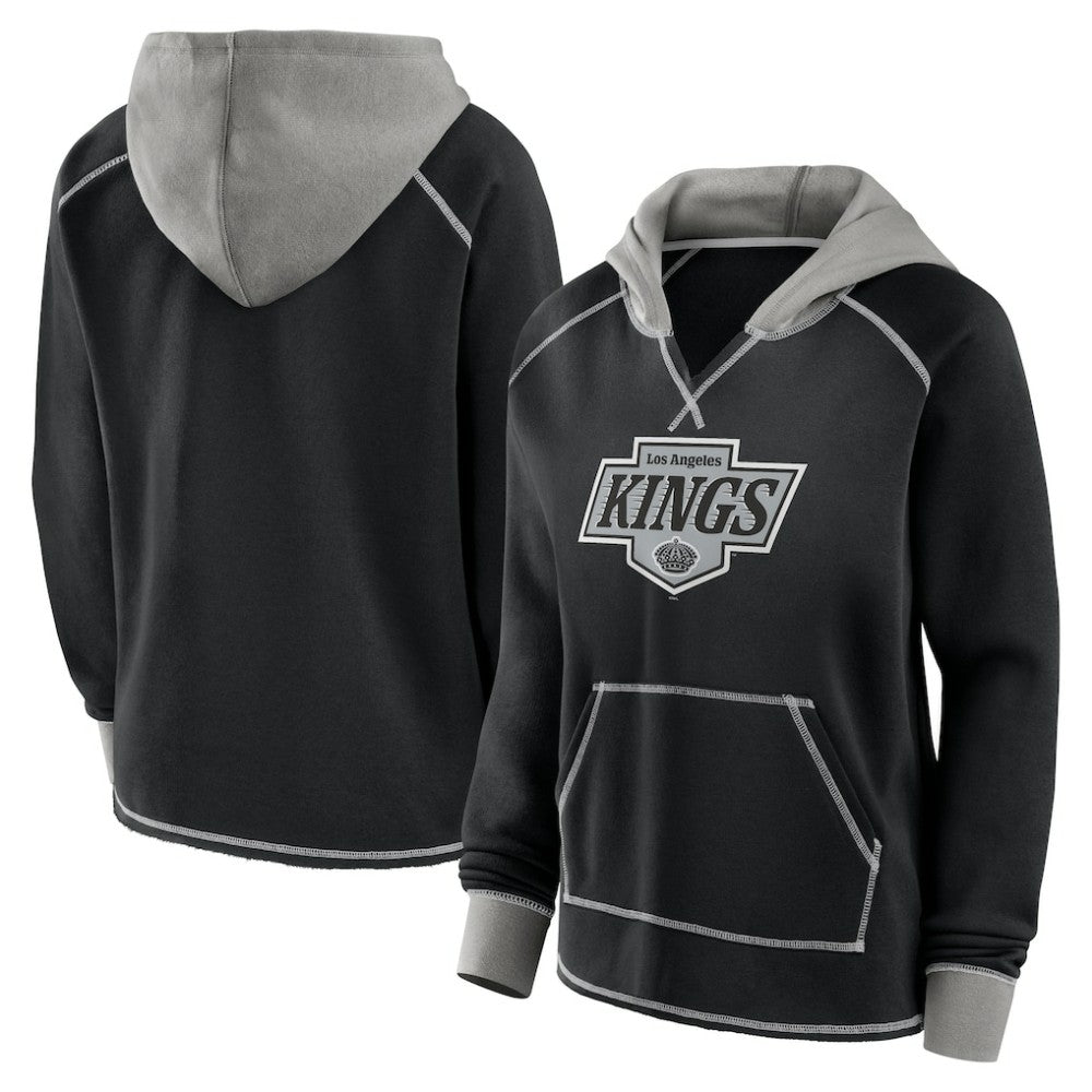 Los Angeles Kings Logo Athletic Women's Hit It French Terry Full-Zip Hoodie Sale