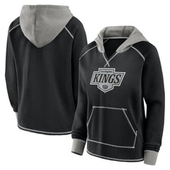 Los Angeles Kings Logo Athletic Women's Hit It French Terry Full-Zip Hoodie Sale