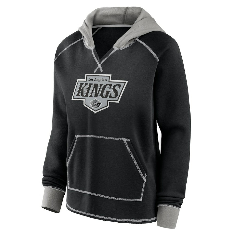 Los Angeles Kings Logo Athletic Women's Hit It French Terry Full-Zip Hoodie Sale