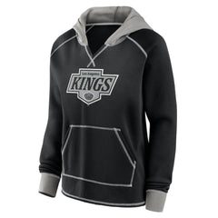 Los Angeles Kings Logo Athletic Women's Hit It French Terry Full-Zip Hoodie Sale
