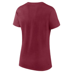 Colorado Avalanche Logo Athletic Women's Launch Scoop Neck T-Shirt Outlet