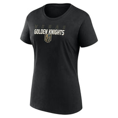 Vegas Golden Knights Logo Athletic Women's Launch Scoop Neck T-Shirt Sale
