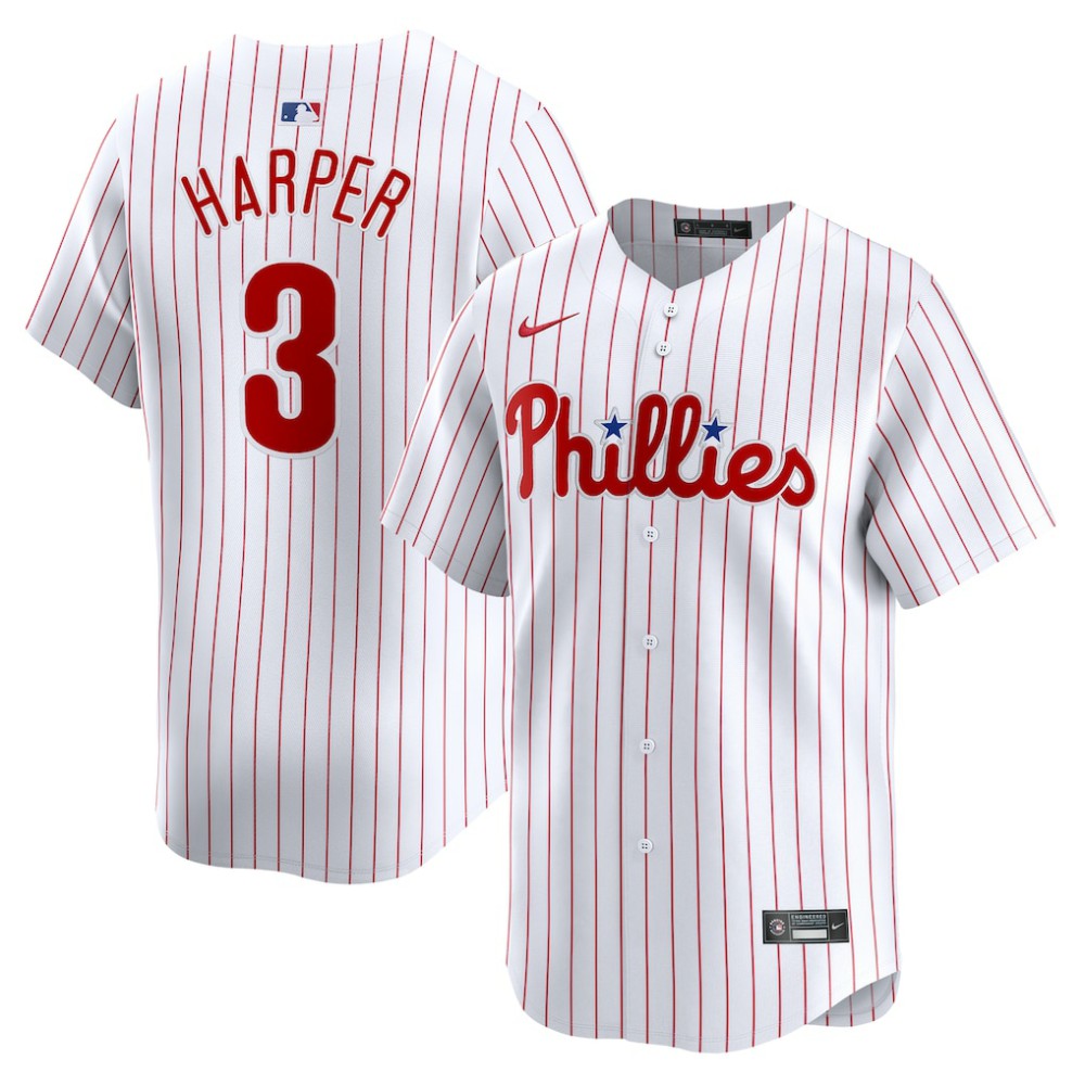 Bryce Harper Philadelphia Phillies Nike Youth Home Limited Player Jersey | MLB Outlet