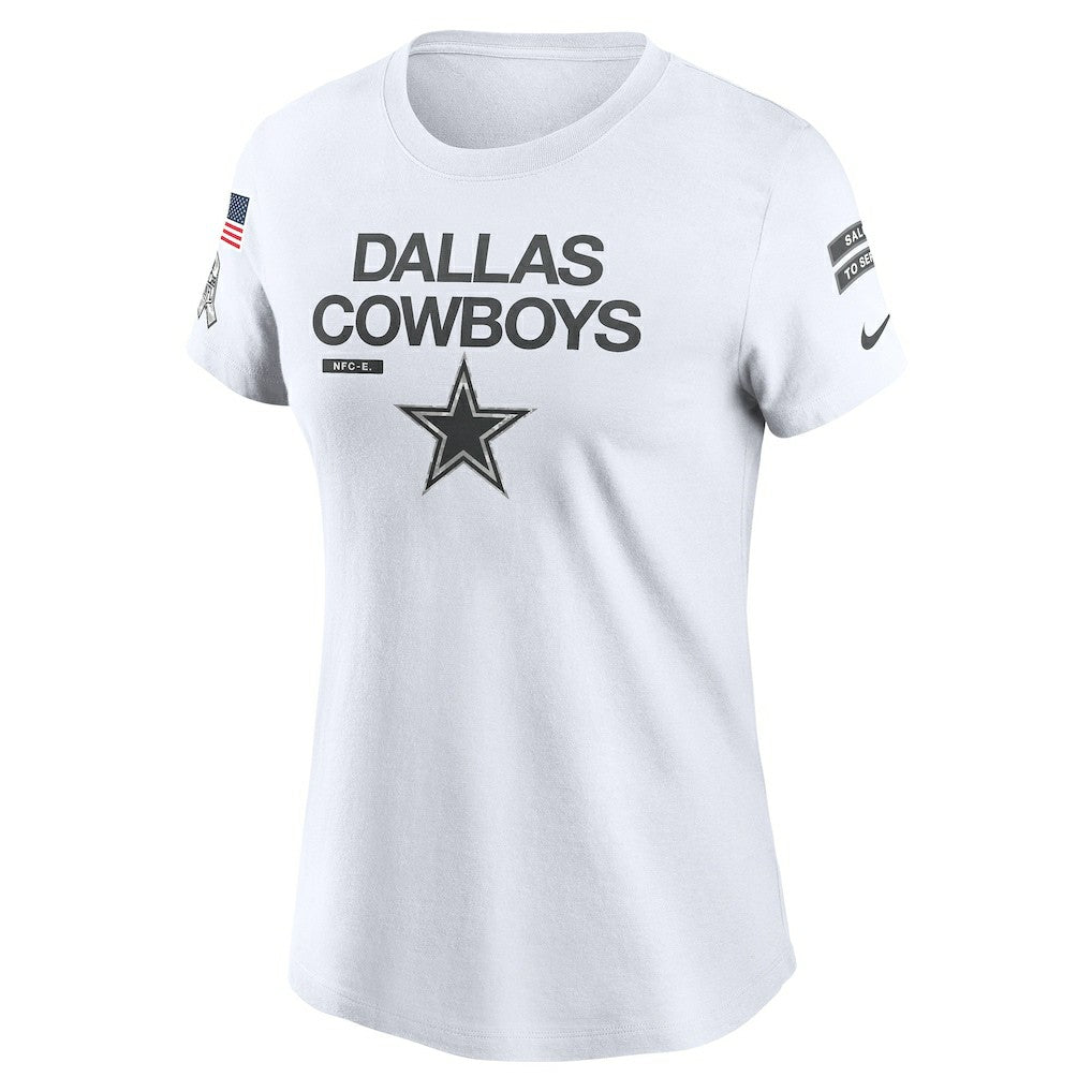 Dallas Cowboys Nike Women's 2024 Salute To Service Legend Performance T-Shirt
