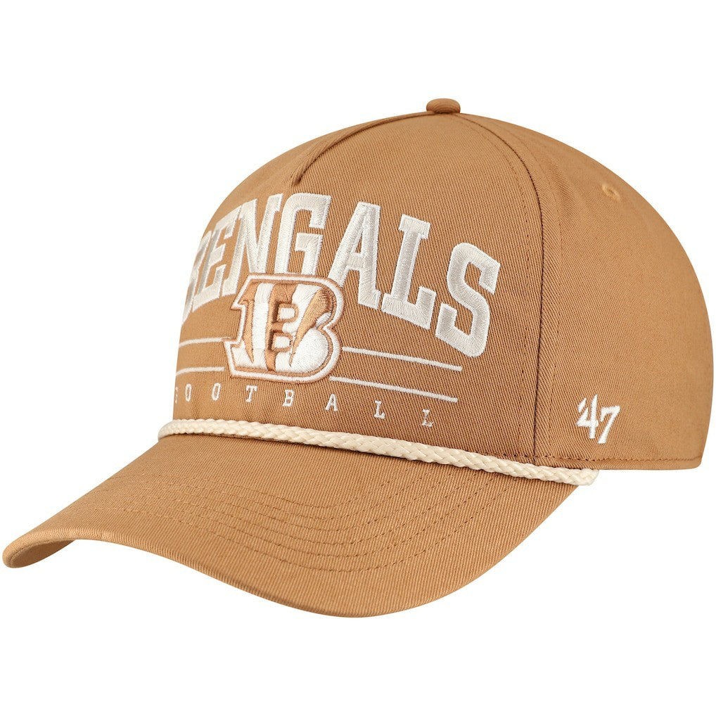 Cincinnati Bengals 47 brand '47 Roscoe Rope Hitch Adjustable Hat