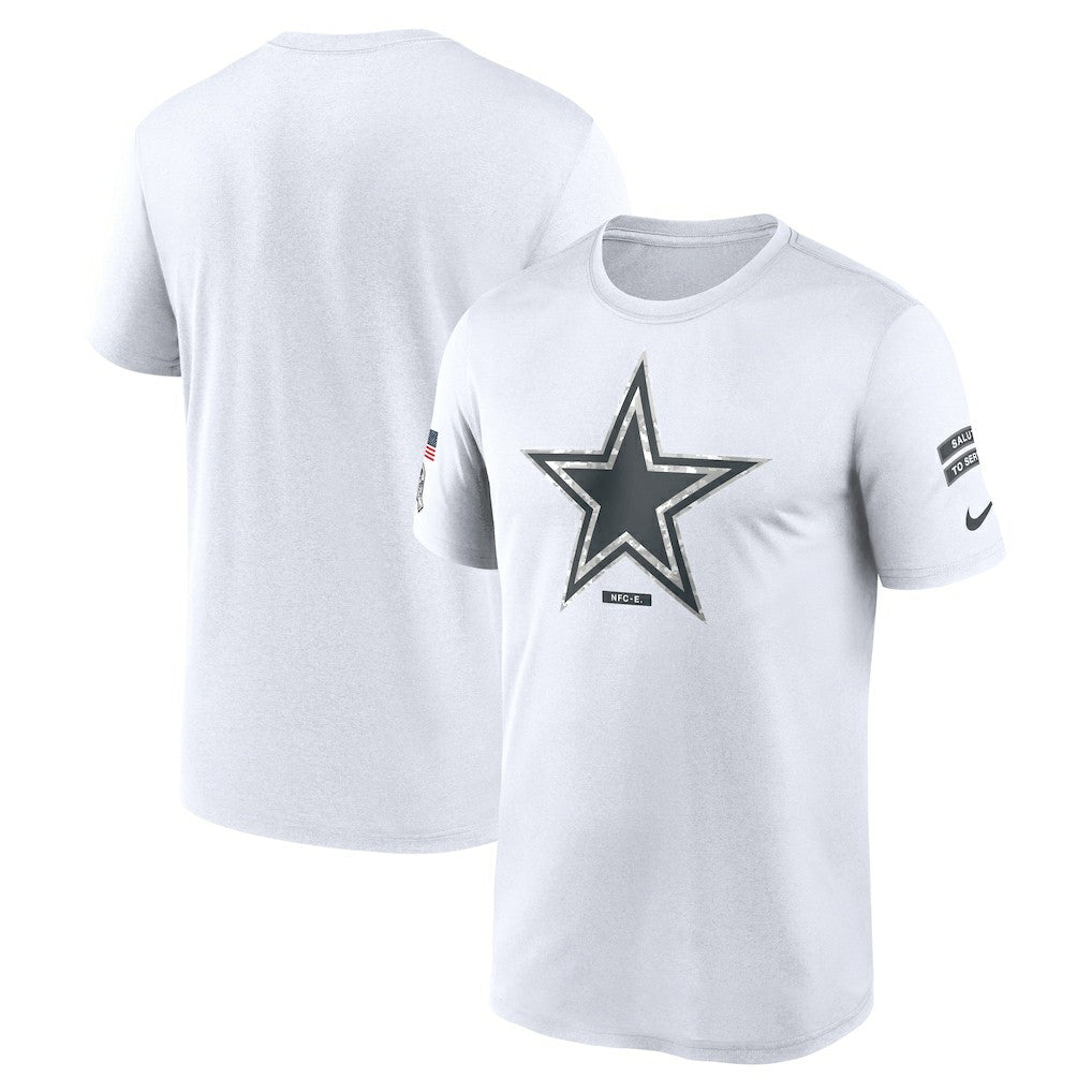 Dallas Cowboys Nike 2024 Salute To Service Legend Performance T-Shirt