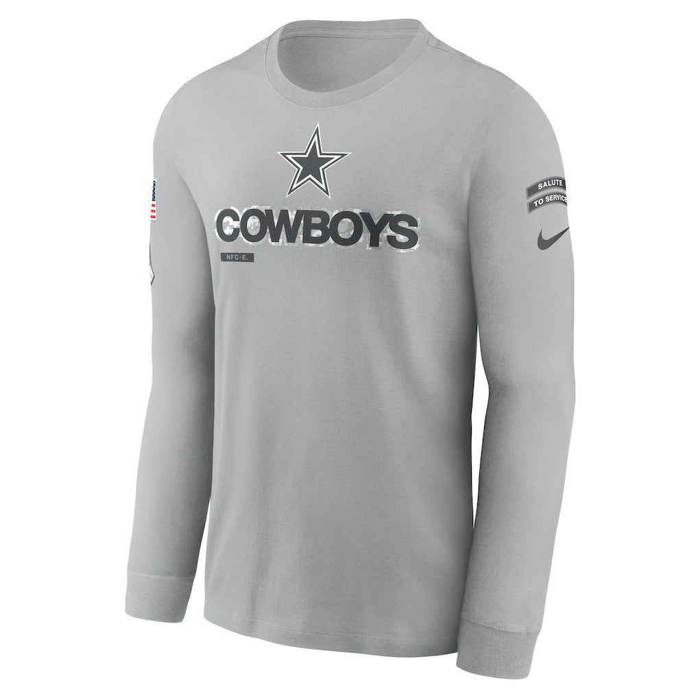 Dallas Cowboys Nike 2024 Salute To Service Long Sleeve T-Shirt
