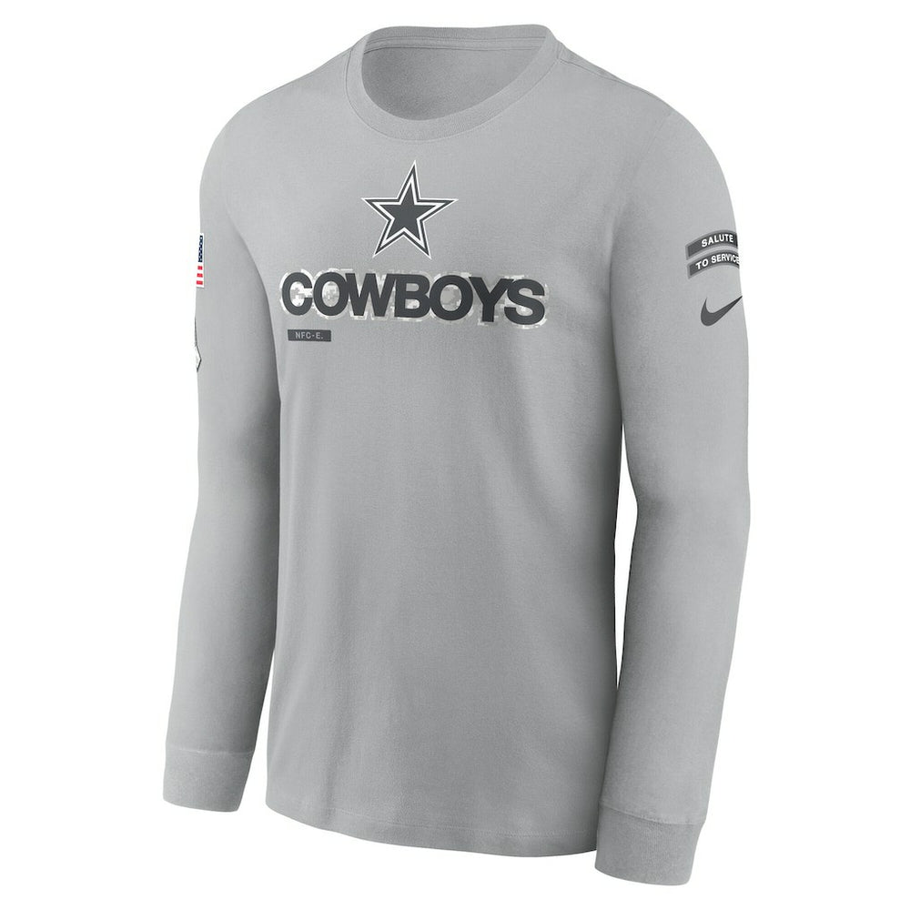 Dallas Cowboys Nike 2024 Salute To Service Long Sleeve T-Shirt