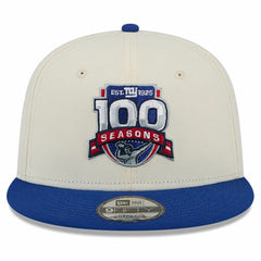 New York Giants New Era 100th Season Two-Tone 9FIFTY Snapback Hat
