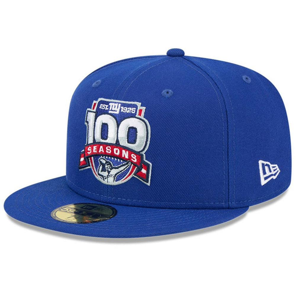 New York Giants New Era 100th Season 59FIFTY Fitted Hat