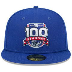 New York Giants New Era 100th Season 59FIFTY Fitted Hat