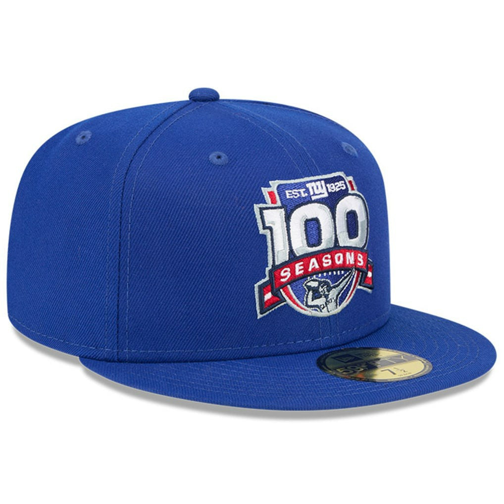 New York Giants New Era 100th Season 59FIFTY Fitted Hat