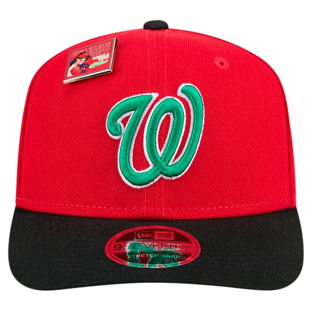 Washington Nationals New Era 2024 Big League Chew Flavor Pack 9SEVENTY Adjustable Hat | MLB New