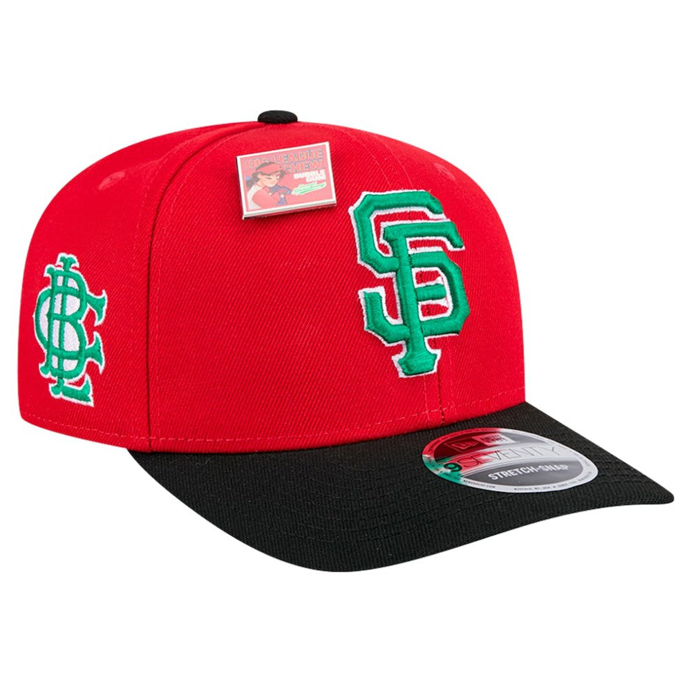 San Francisco Giants New Era 2024 Big League Chew Flavor Pack 9SEVENTY Adjustable Hat | MLB Outlet