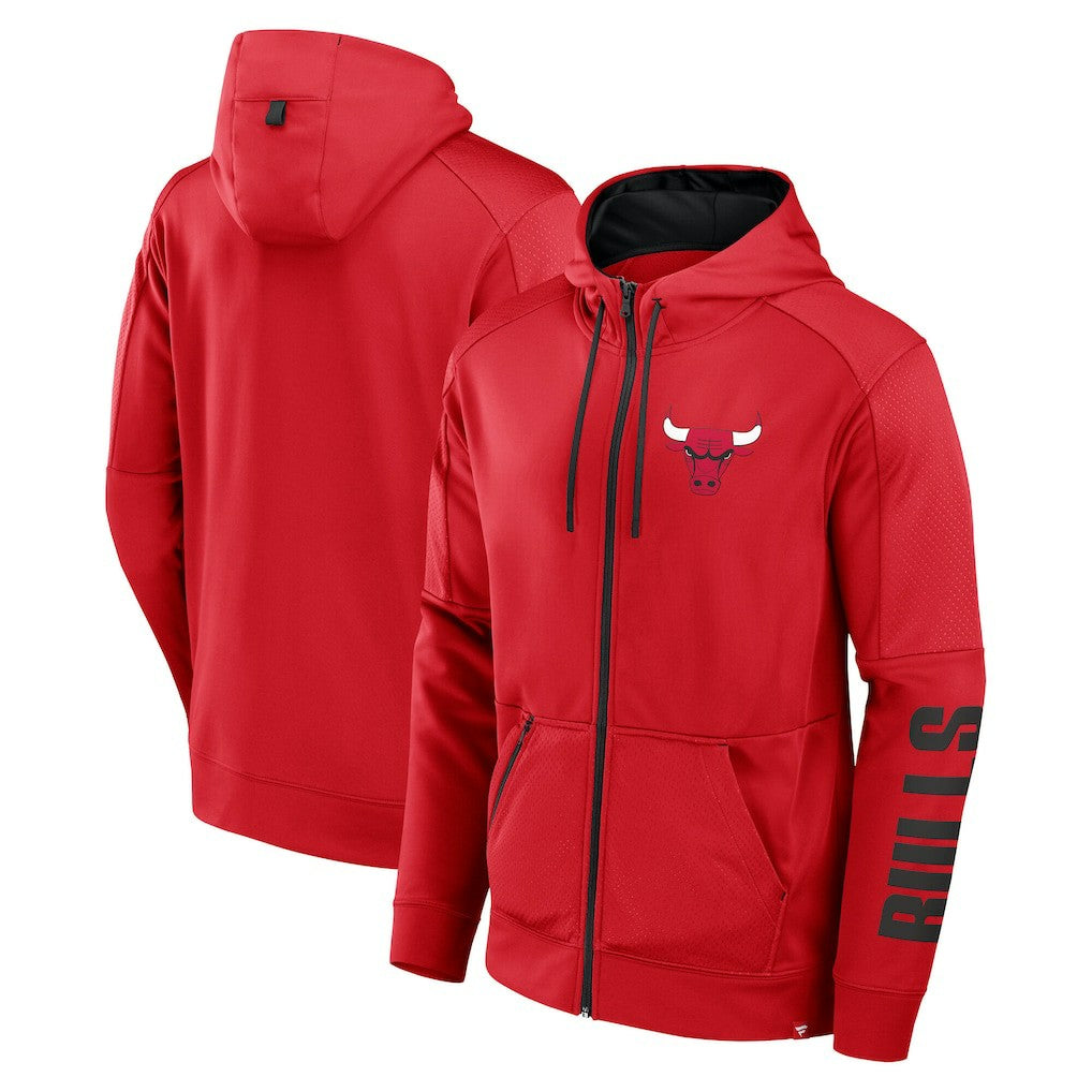 Chicago Bulls Baller Defender Performance Full-Zip Hoodie sale For Sale