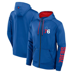 Philadelphia 76ers Baller Defender Performance Full-Zip Hoodie On Sale