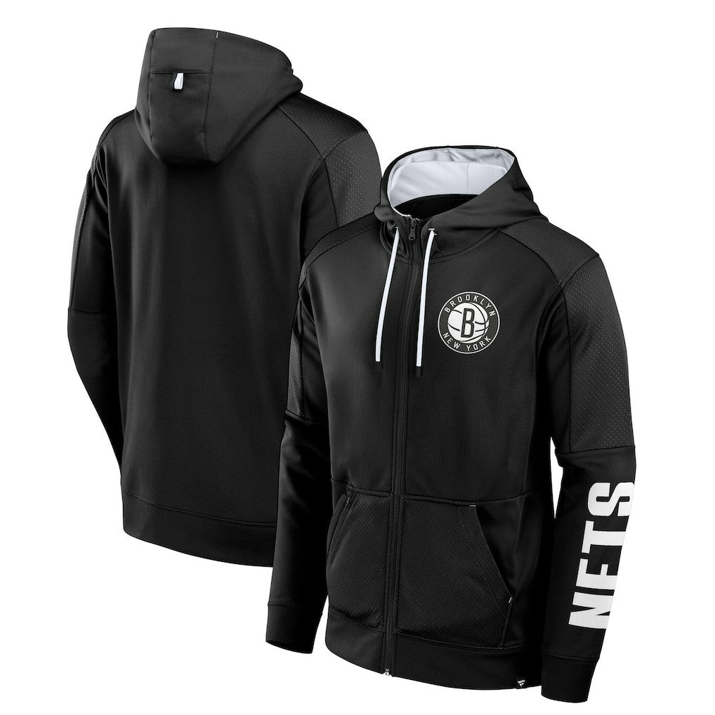 Brooklyn Nets Baller Defender Performance Full-Zip Hoodie Online