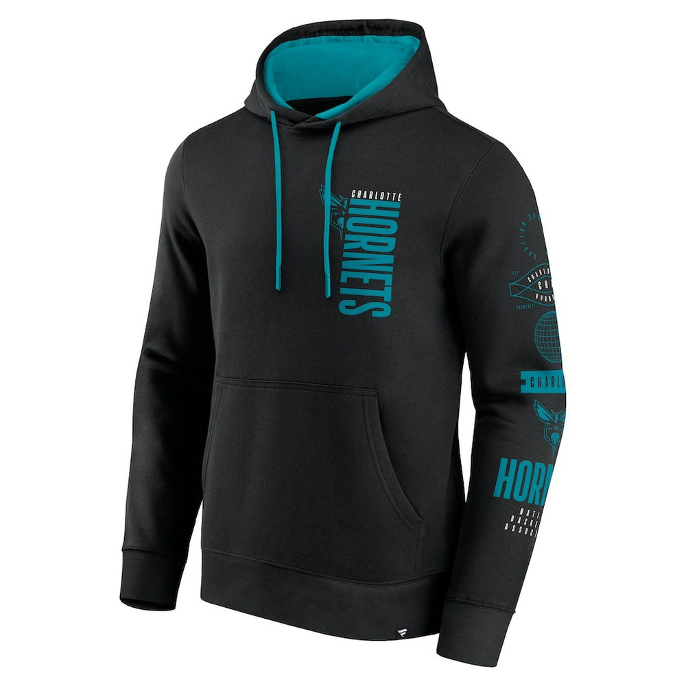 Charlotte Hornets Game Time Crossover Pullover Hoodie On Sale