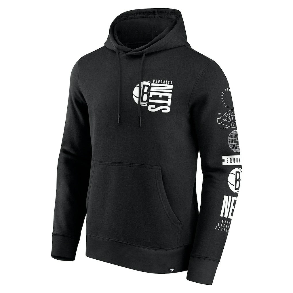 Brooklyn Nets Game Time Crossover Pullover Hoodie Discount