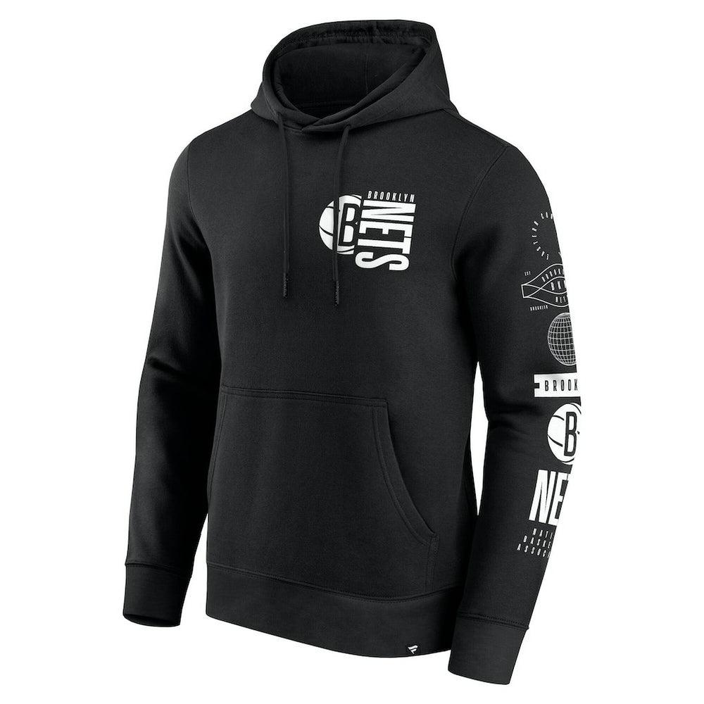 Brooklyn Nets Game Time Crossover Pullover Hoodie Discount