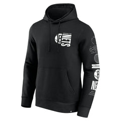 Brooklyn Nets Game Time Crossover Pullover Hoodie Discount