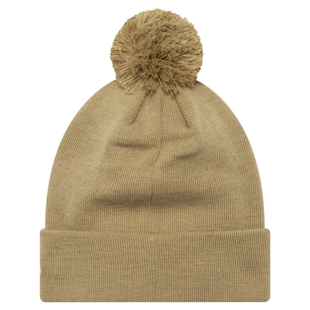 Tottenham Hotspur New Era Boucle Cuffed Knit Hat with Pom Tan - New Era