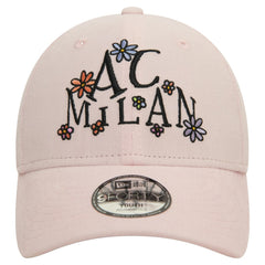AC Milan New Era Youth Needle Corduroy 9FORTY Adjustable Hat Light Pink - New Era